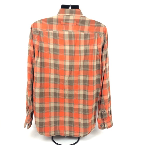 Duluth Trading Men's Button Front Plaid Flannel - Picture 2 of 5